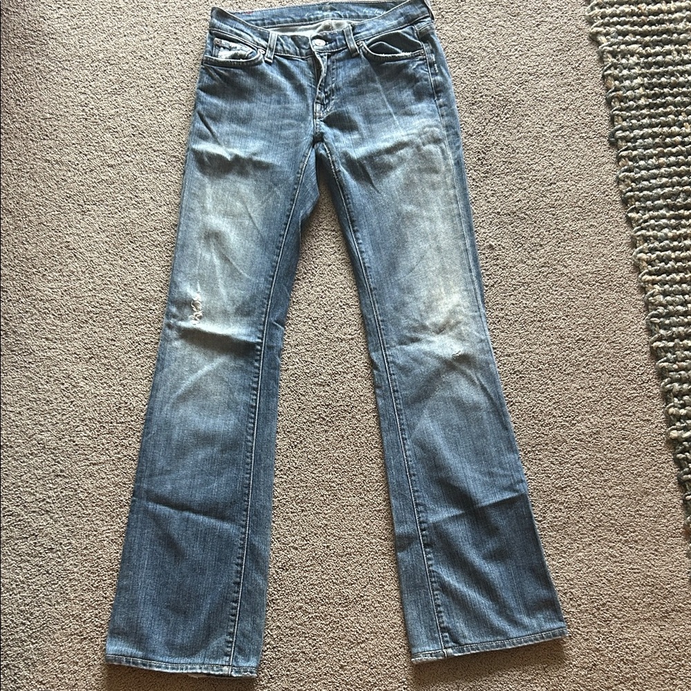 7 for all Mankind Classic Blue Women's Jeans